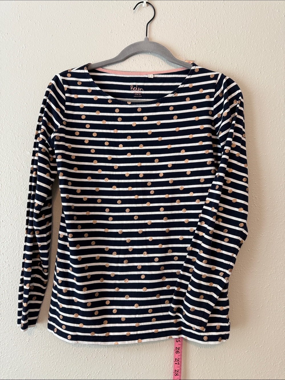 Boden  “Stripes Ahead of the Rest” Breton Top